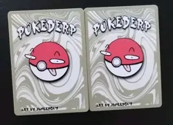 Pokederp Chubbs Snorlax X-ray 22/36 & 14/38 Pokemon Cards - Image 5