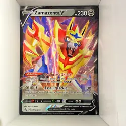 Zamazenta V SWSH019 SWSH: Sword & Shield Promo Cards Ultra Rare Holo English - Image 1