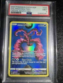 Galarian Moltres SWSH284 Pokemon SWSH: Sword & Shield Promo Cards Holo PSA 9 - Image 1