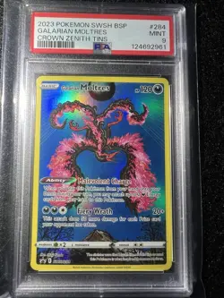 Galarian Moltres SWSH284 Pokemon SWSH: Sword & Shield Promo Cards Holo PSA 9 - Image 2
