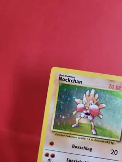 Pokemon Karte/card - Nockchan Hitmonchan 7/102 - Base Set - Holo - Good - Image 2
