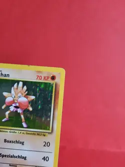 Pokemon Karte/card - Nockchan Hitmonchan 7/102 - Base Set - Holo - Good - Image 3