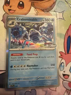 Crabominable 134/142 Sv: Scarlet & Violet Promo Cards Holo - Image 1