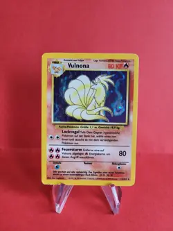 Pokemon Karte/card - Ninetales Vulnona 12/102 - Base Set Holo - Very Good+ - Image 1