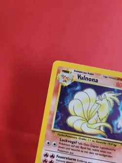 Pokemon Karte/card - Ninetales Vulnona 12/102 - Base Set Holo - Very Good+ - Image 2