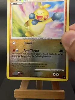 Pokemon Card Makuhita 78/106 Reverse Holo Great Encounters Near Mint - Image 3