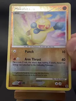 Pokemon Card Makuhita 78/106 Reverse Holo Great Encounters Near Mint - Image 4