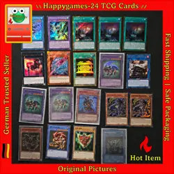 19x Yugioh! - Karten Sammlung gemischt div. Cards YGO /AM - Image 1