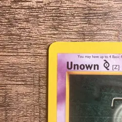 Pokemon TCG Unown [Z] Neo Destiny Card 60/105 Regular, Near Mint Condition - Image 2