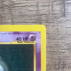 Pokemon TCG Unown [Z] Neo Destiny Card 60/105 Regular, Near Mint Condition - Image 3