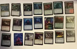 Magic the Gathering Lot Commander Duskmourn 62 Cards - Image 1