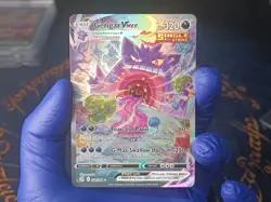 Gengar VMAX Alt Art 271/264 FAN MADE CUSTOM CARD Near Mint Condition DESCRIPTION - Image 5