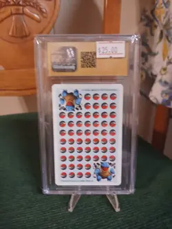 POKEMON PLAYING CARDS 1998 JPN BLUE 3D DECK-8 OF DIAMONDS - Image 2