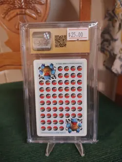 POKEMON PLAYING CARDS 1998 JON BLUE 3D DECK-2 OF DIAMONDS - Image 2