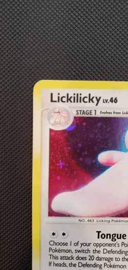 Lickilicky LV.46 12/132 Holo Secret Wonders Rare Pokemon Card Vintage TCG - Image 2