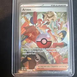 Arven 235/091 SV: Paldean Fates Holo + Pokemon Crown zenith card Lot - Image 3