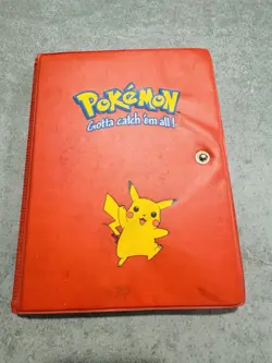 Vintage Rare Pokemon Topps and BK Lot with Pikachu Binder 67 Card Lot Charizard - Image 1