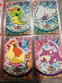 Vintage Rare Pokemon Topps and BK Lot with Pikachu Binder 67 Card Lot Charizard - Image 4