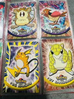 Vintage Rare Pokemon Topps and BK Lot with Pikachu Binder 67 Card Lot Charizard - Image 5