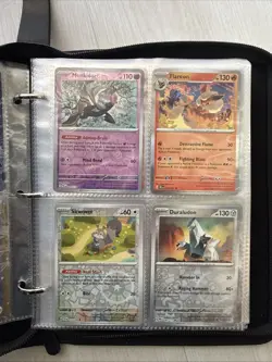 Pokemon Binder Collection 150 Cards + PSA 7 Omanyte 1996 - Image 5
