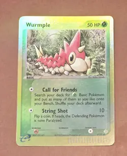 Wurmple 81/97 Reverse Holo EX Dragon Pokemon Card E Series - Image 1