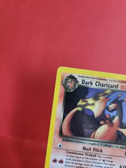 Pokemon Karte/card - Dark Charizard Glurak 4/82 - Rocket Set Holo - Excellent++ - Image 2