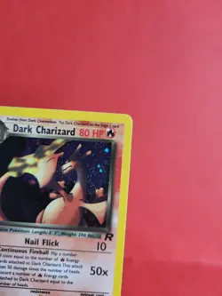 Pokemon Karte/card - Dark Charizard Glurak 4/82 - Rocket Set Holo - Excellent++ - Image 3
