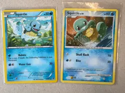 Squirtle Pokemon Card Lot Platinum 96/127 Plasma Blast 14/101 - Image 1