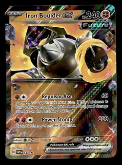 Iron Boulder EX Black Star Promo SVP 147, NM Pokemon Card - Image 1