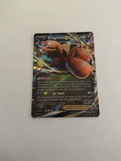 Dragonite EX 74/111 XY Holo Ultra Rare Furious Fists Pokemon Card - Image 1