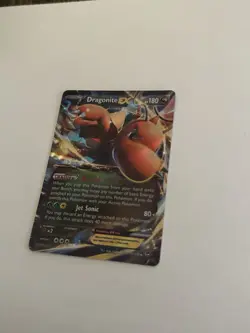 Dragonite EX 74/111 XY Holo Ultra Rare Furious Fists Pokemon Card - Image 3
