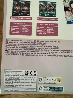 One Piece Trading Card Game: Illustration Box Volume 1. FREE S&H - Image 2