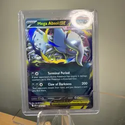 Mega Absol Ex Pokemon TCG Mega Evolution 086/132 LOT (2) CARDS - Image 2