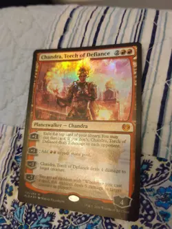MTG FOIL Chandra, Torch of Defiance NM Kaladesh - Image 1