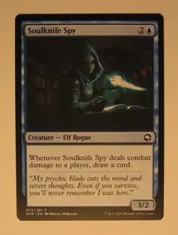 MTG Soulknife Spy 075 Forgotten Realms LP - Image 1