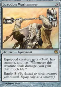 1x Loxodon Warhammer Moderate Play MTG Magic - Kid Icarus - - Image 1
