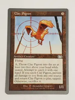 MTG Clay Pigeon (Unglued/Artifact/U) - BGM - Image 1