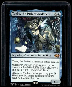 Near Mint or Better Taeko, the Patient Avalanche (Anime) #39 W/Tracking - Image 1