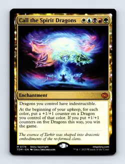 Call the Spirit Dragons 174 Tarkir: Dragonstorm 174 NM/LP - Image 1