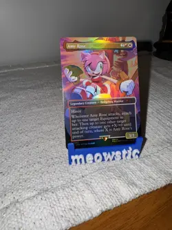 Amy Rose - RAINBOW FOIL - Magic the Gathering Secret Lair x Sonic - NM MTG - Image 5