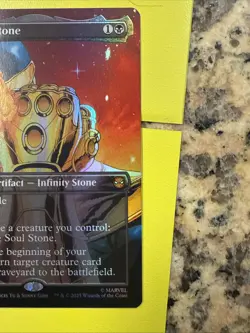 The Soul Stone (Borderless) Marvel's Spider-Man Foil - Image 2