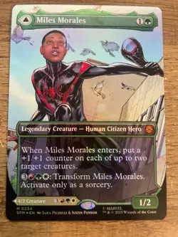 Miles Morales (0234) (Borderless) Marvel's Spider-Man Foil - Image 1