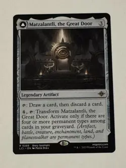 MTG Matzalantli, the Great Door The Core - The Lost Caverns of Ixalan LP - Image 1