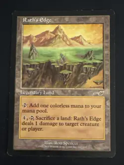 1x Rath's Edge (142) Nemesis LP MTG MTG Magic the Gathering x1 MKE - Image 1