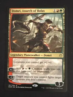 1x Domri, Anarch of Bolas (191) War of the Spark LP MTG Magic The Gathering x1 - Image 1