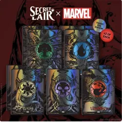 SECRET LAIR X MARVEL'S SPIDER-MAN: MANA SYMBIOTE RAISED FOIL EDITION Preorder - Image 1