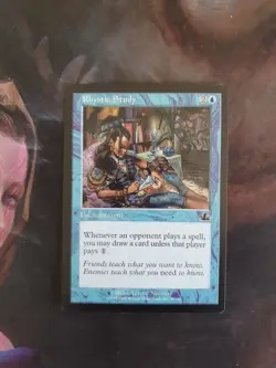 Rhystic Study Magic: The Gathering Card Prophecy Version - Image 1