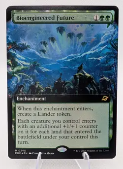 Bioengineered Future (Extended Art) Edge of Eternities Foil - Image 1