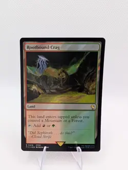 Rootbound Crag (Surge Foil) Commander: Final Fantasy Foil - Image 1