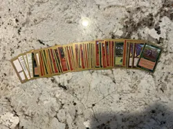 Mtg World Championship Lot x50 - Magic The Gathering Gold Border Cards Lp - Image 1